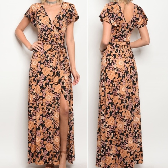 Trend Setter Diva Boutique Dresses & Skirts - 1 LEFT! Floral print Maxi Dress